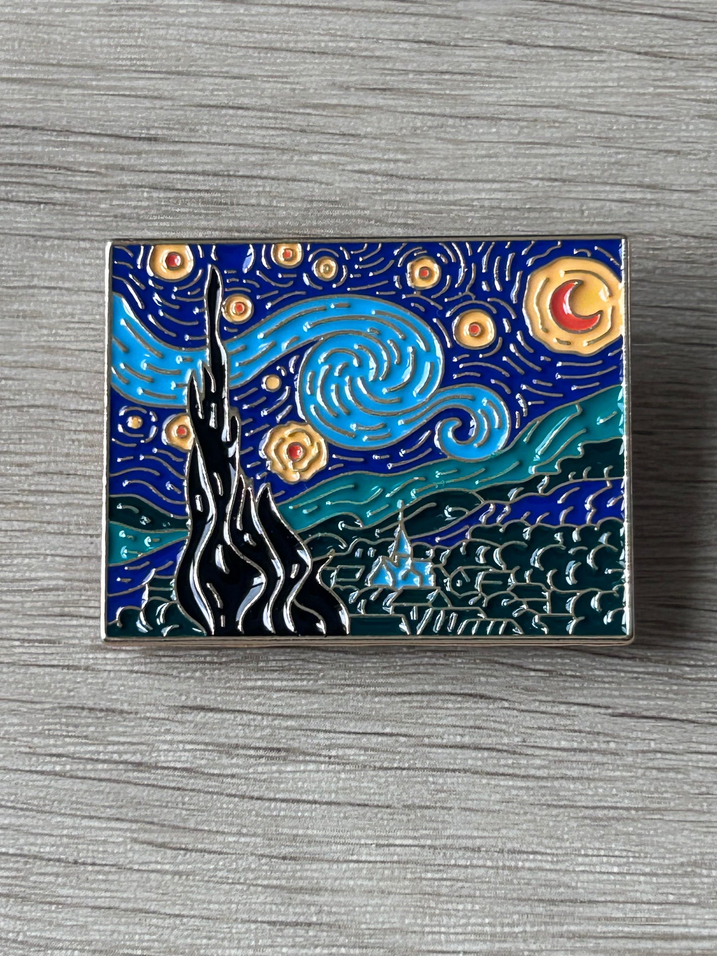 Pin's La Nuit Étoilée