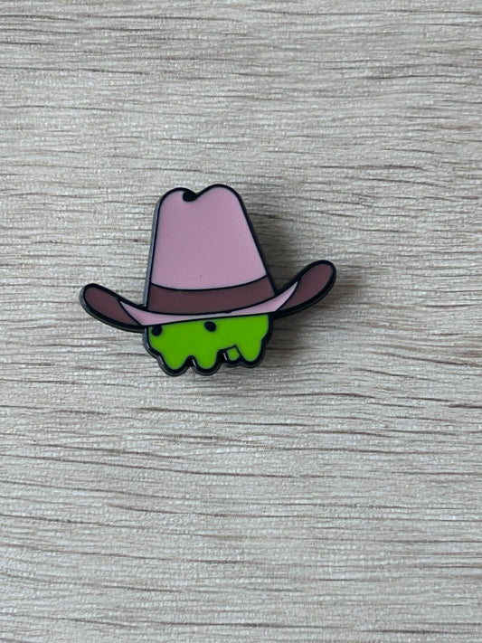 Pin's grenouille cow-boy