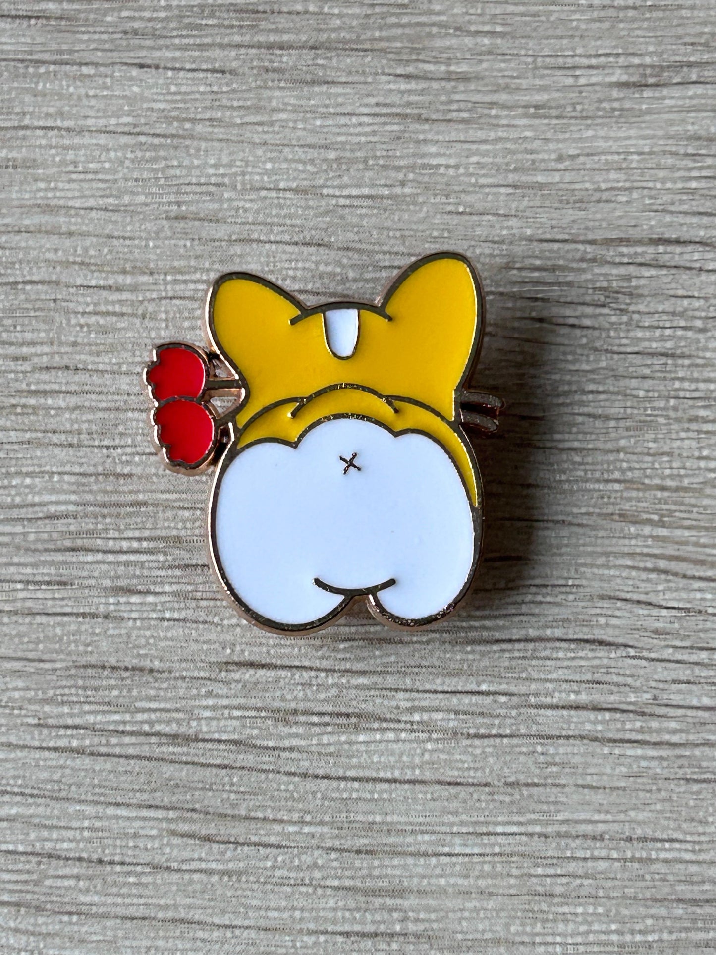 Pin's derrière de corgi