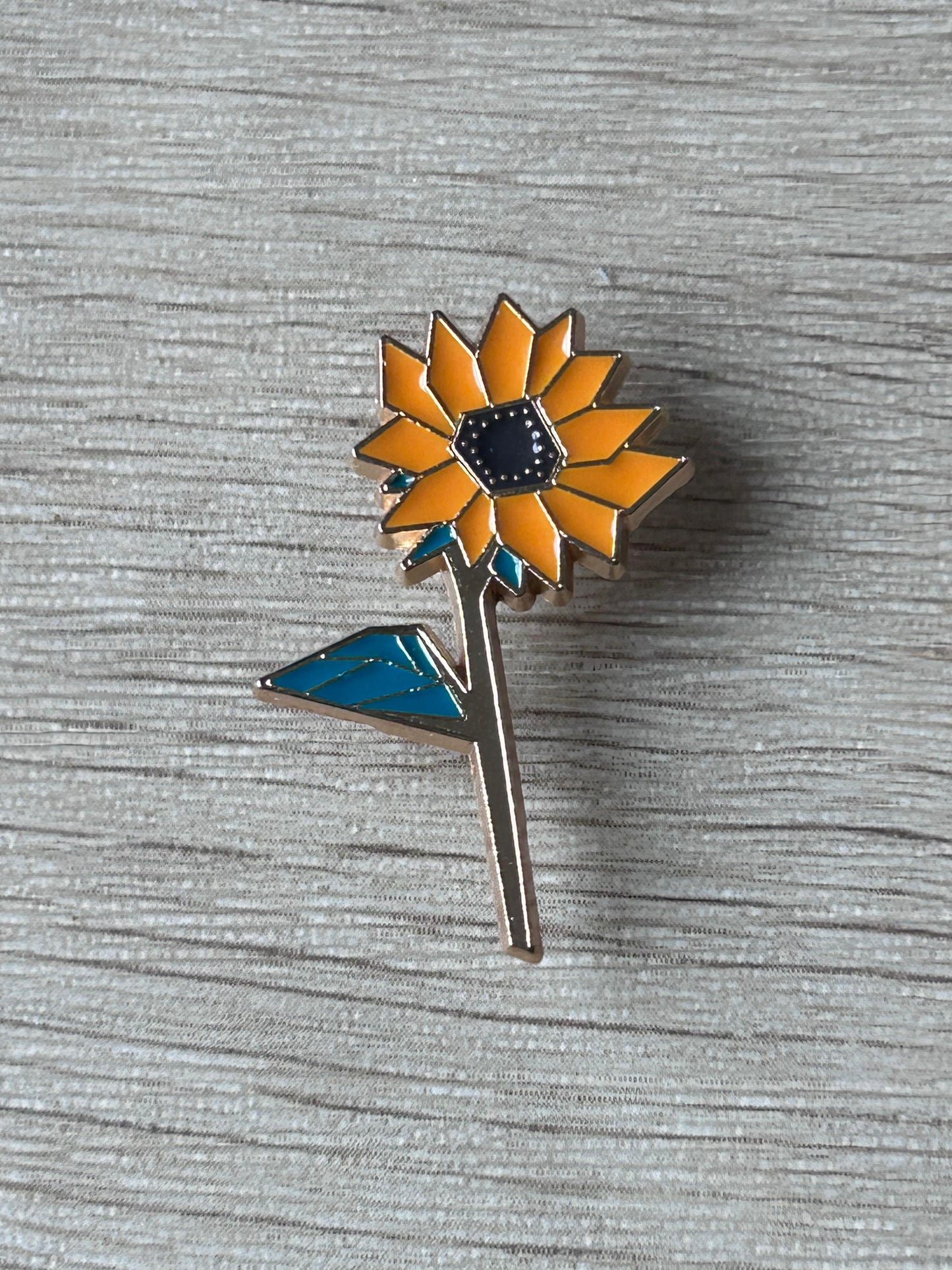 Pin's tournesol