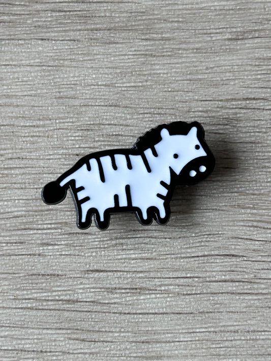Pin's zèbre