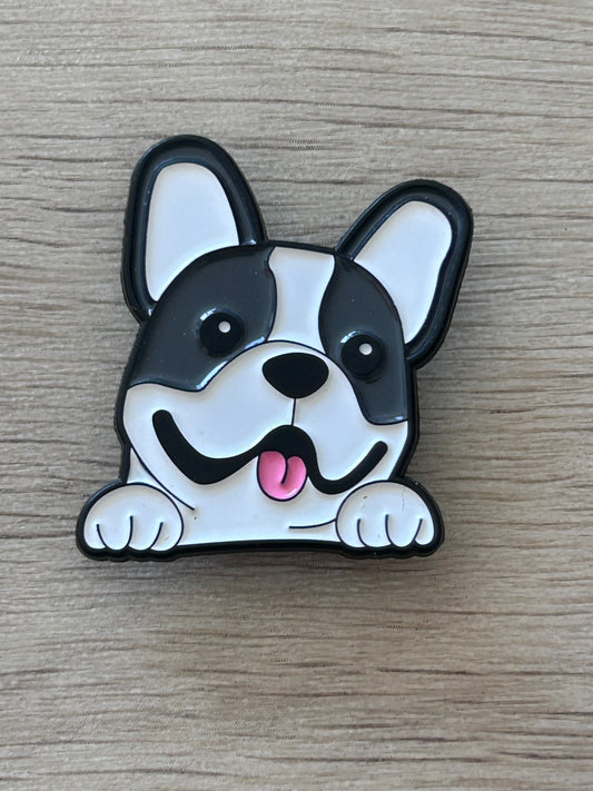 Pin's bouledogue français kawaii