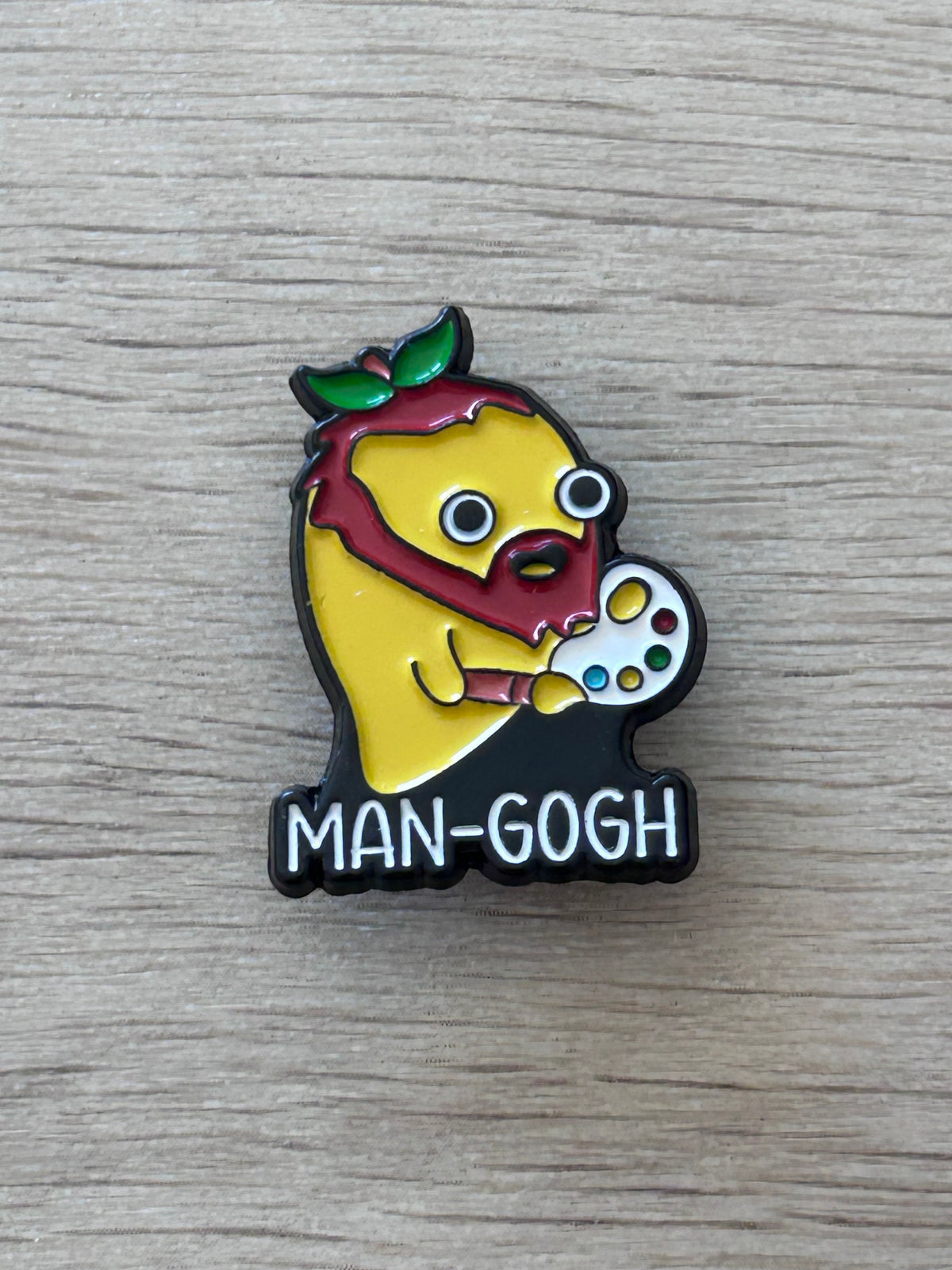 Pin's Man-Gogh coloré inspiré de Van Gogh